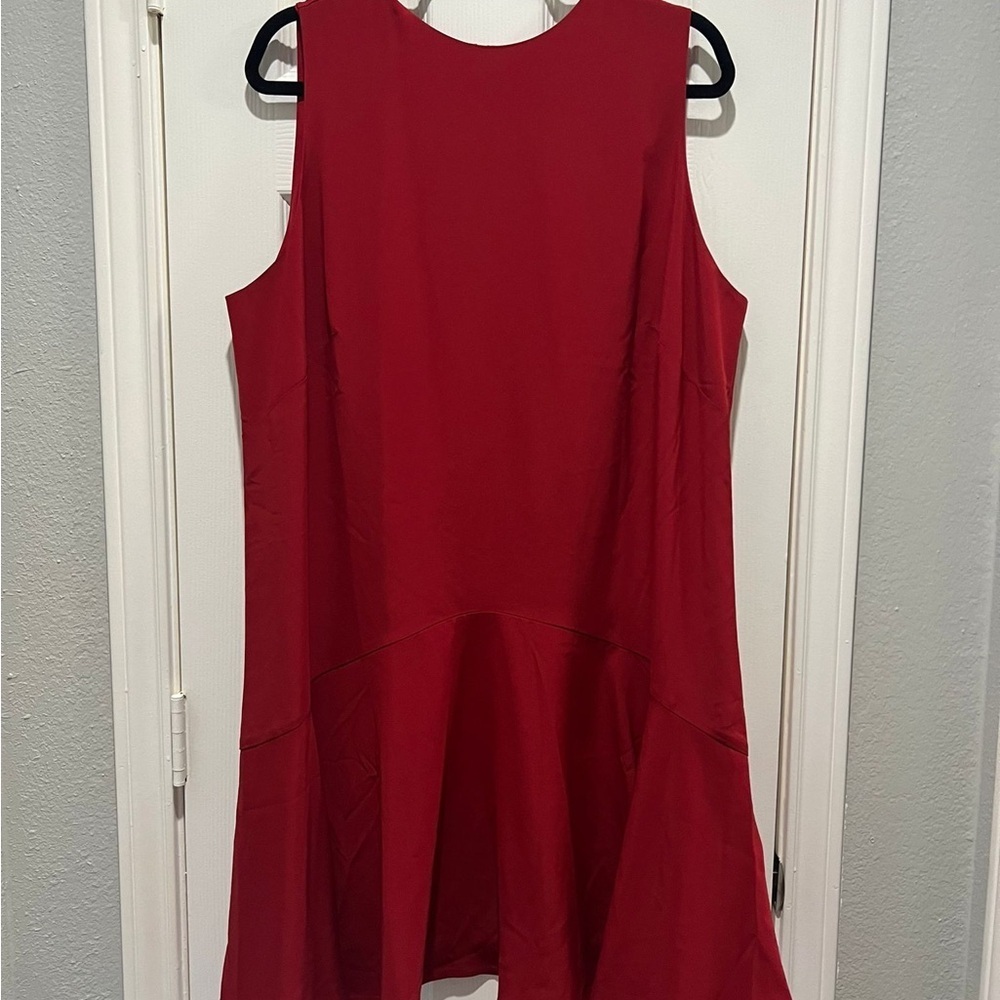 Banana Republic Vibrant Red Mini Dress